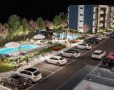 Condominio Los Viñedos de Tucapel en La Pintana Piscina y Estacionamientos