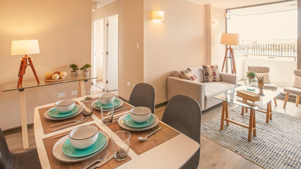 Living Comedor Condominio Costa San Francisco II