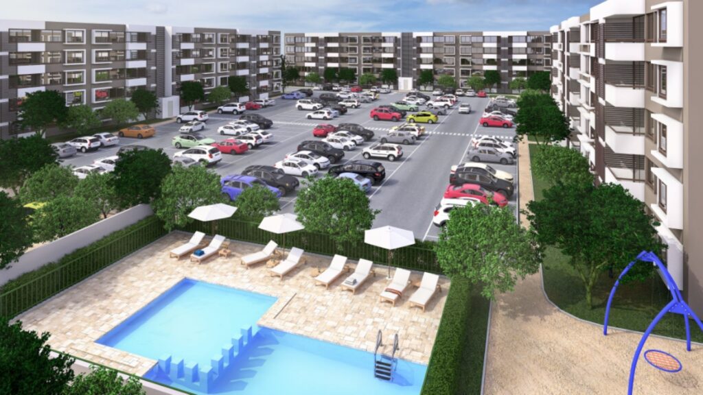 Estacionamientos Piscina Condominio Talinay