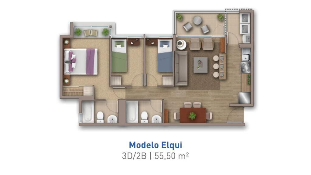 Depto Elqui Condominio Talinay