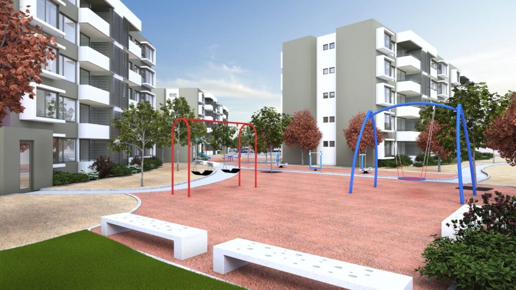 Plaza con juegos Condominio Costa San Francisco II